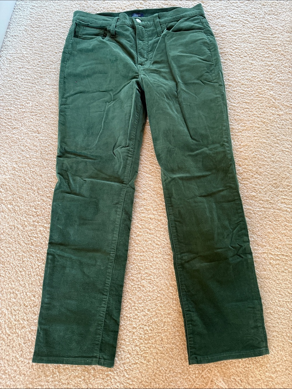 J Crew women’s Green Corduroy Pants